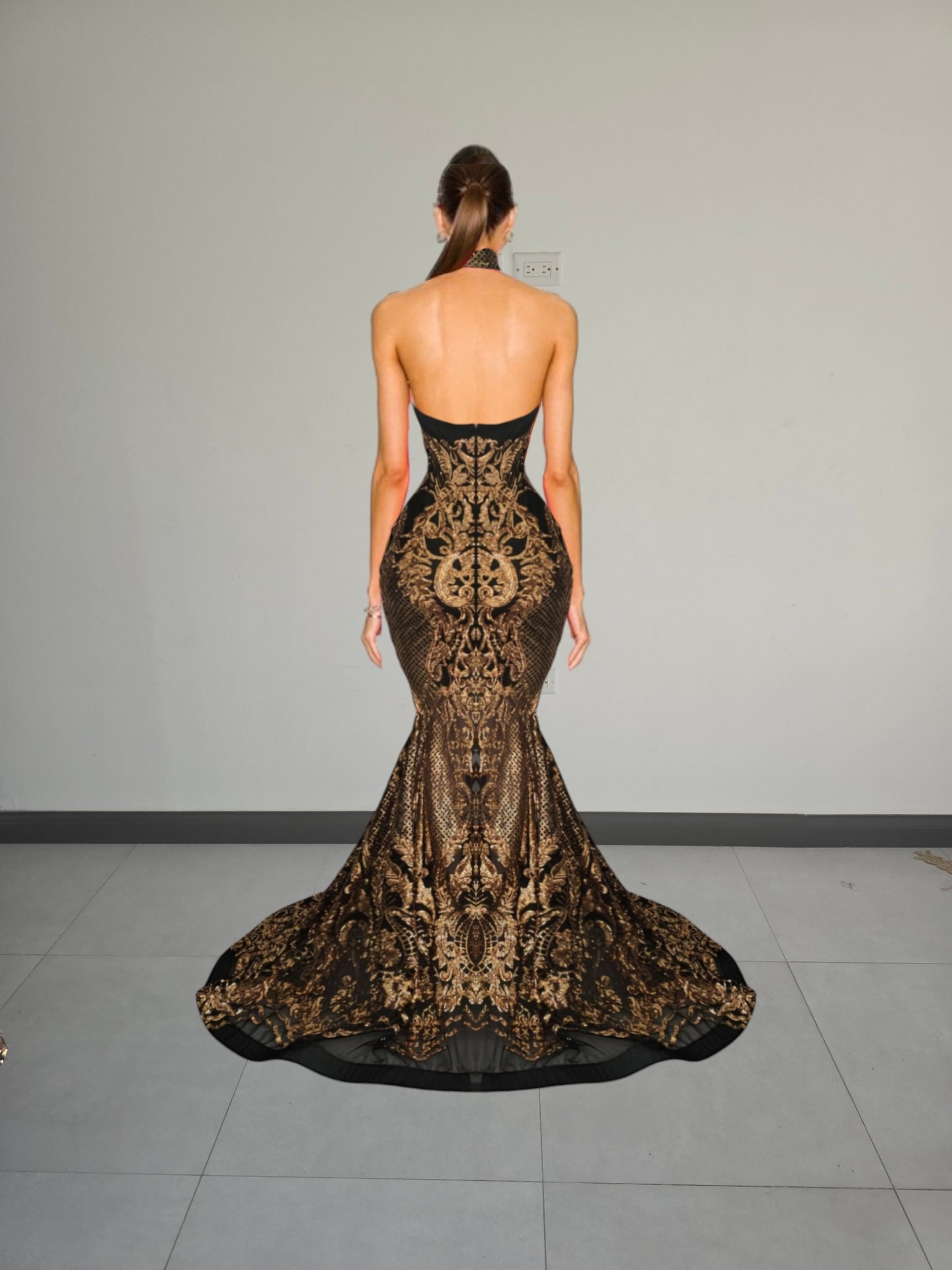 Jadore Sequin Mermaid Gown (Ready to ship)