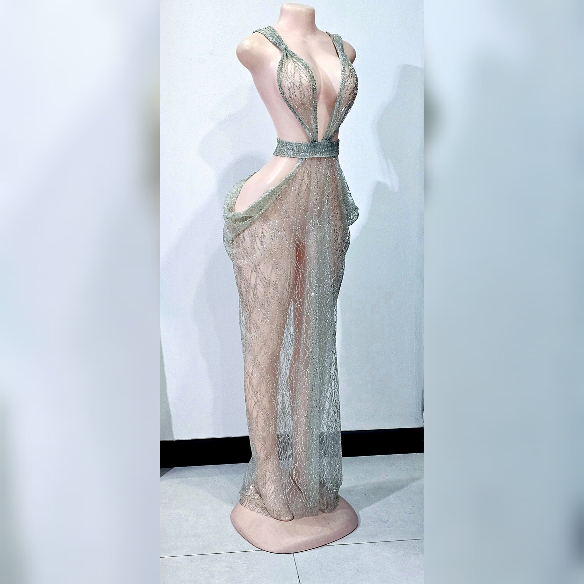 Shimmer goddess dress