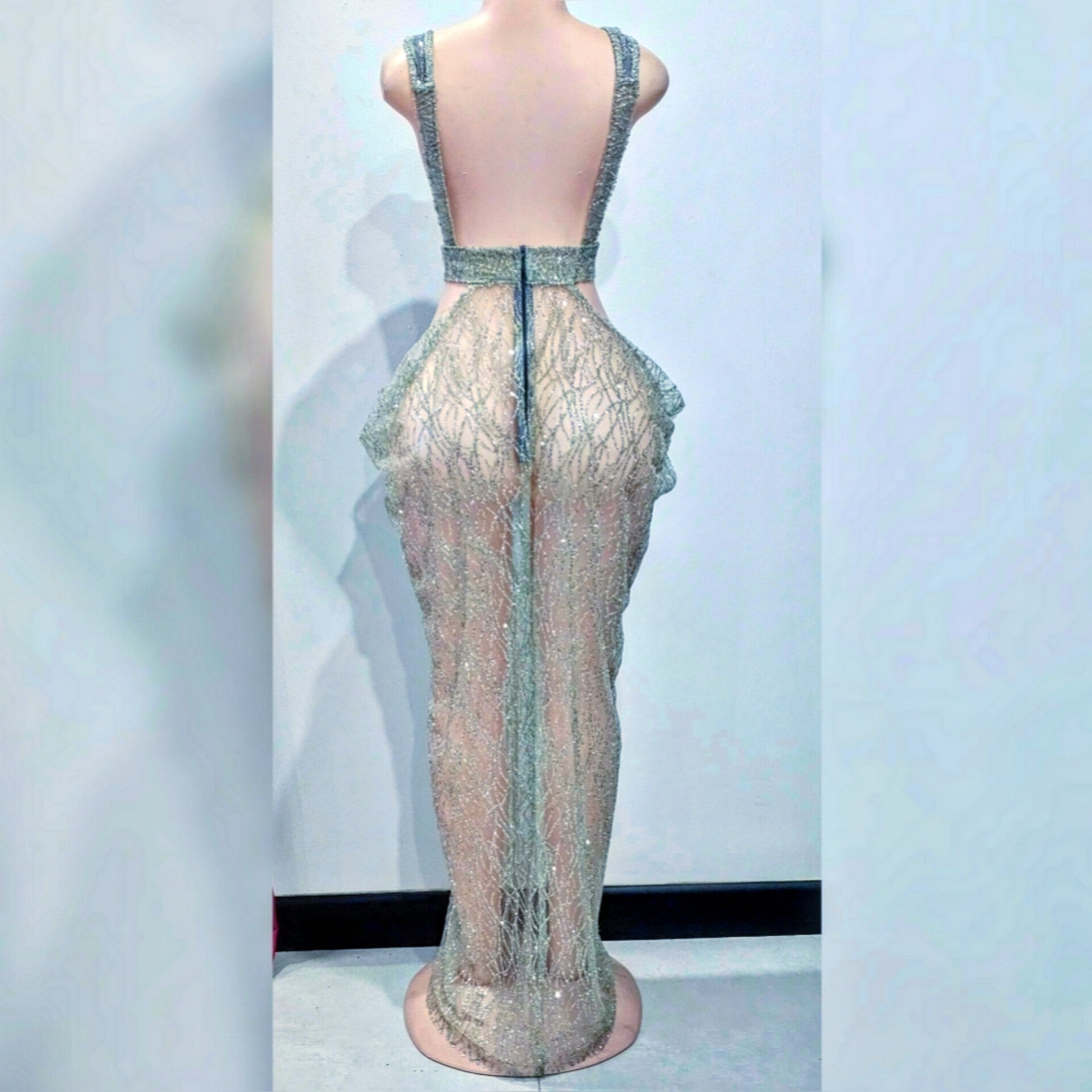 Shimmer goddess dress