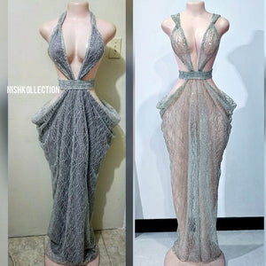 Shimmer goddess dress