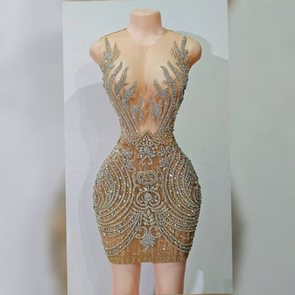 Diamond Fuego Cocktail Dress