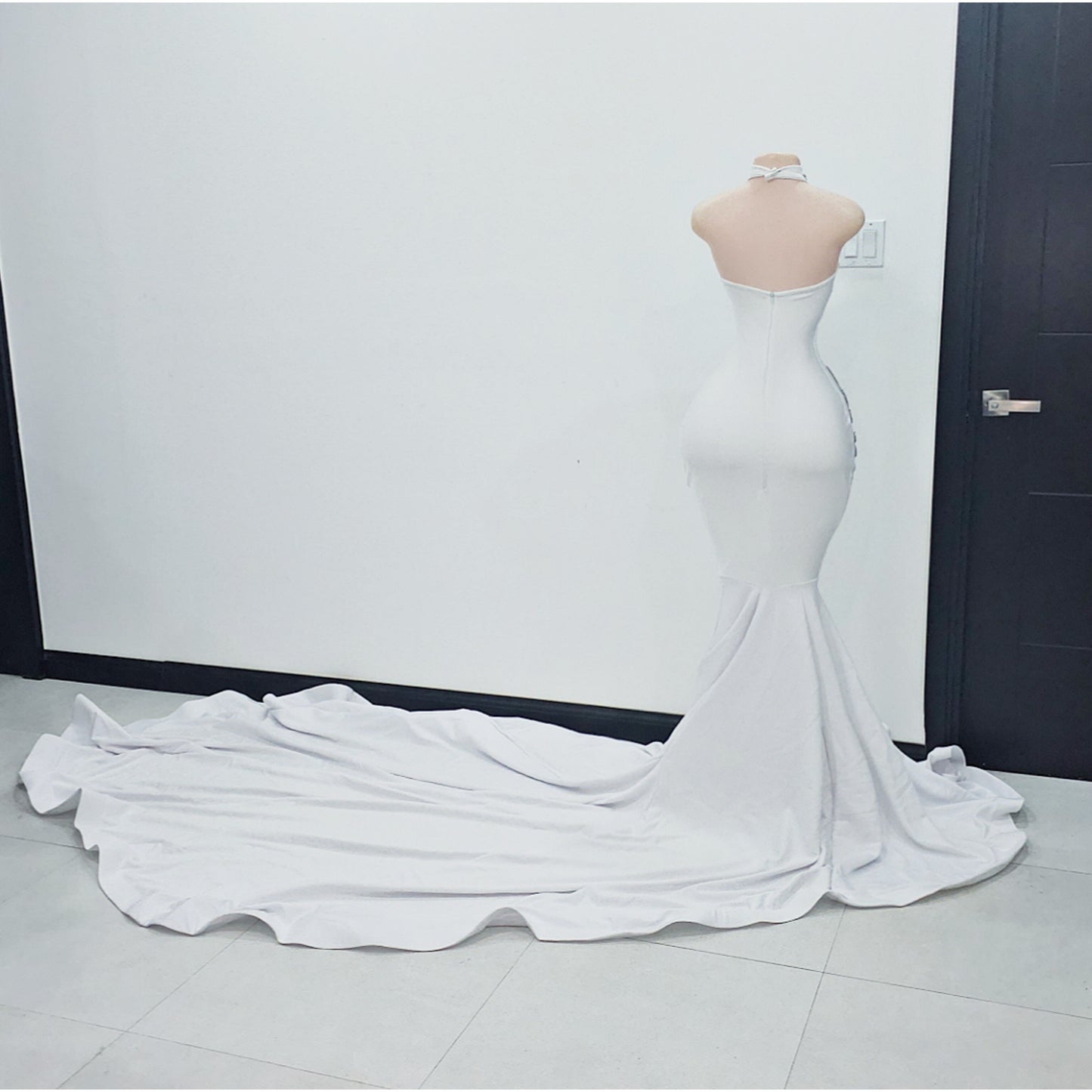 Rhinestone Wedding Gown