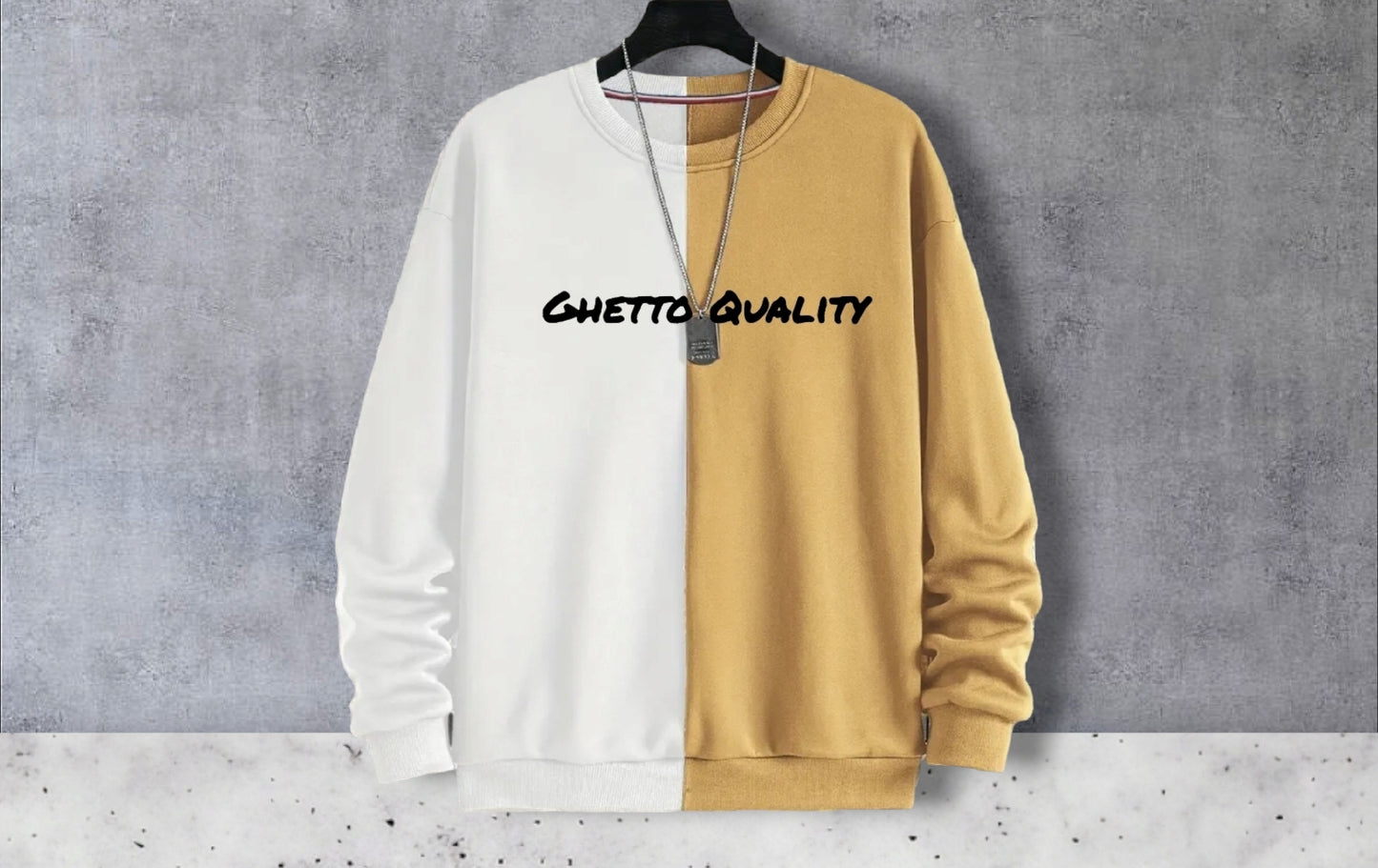 Nk ghetto quality long sleeve two colour tshirt
