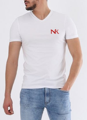 V-neck Nk T-shirt.