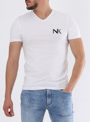 V-neck Nk T-shirt.