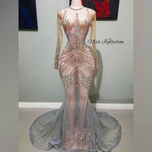 Shimmer Paris Blist Mermaid Dress