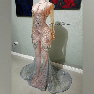 Shimmer Paris Blist Mermaid Dress