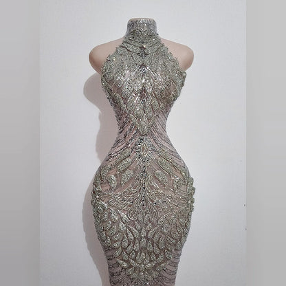 XO Vogue Rhinestone Dress