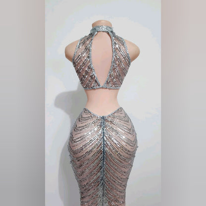 XO Vogue Rhinestone Dress