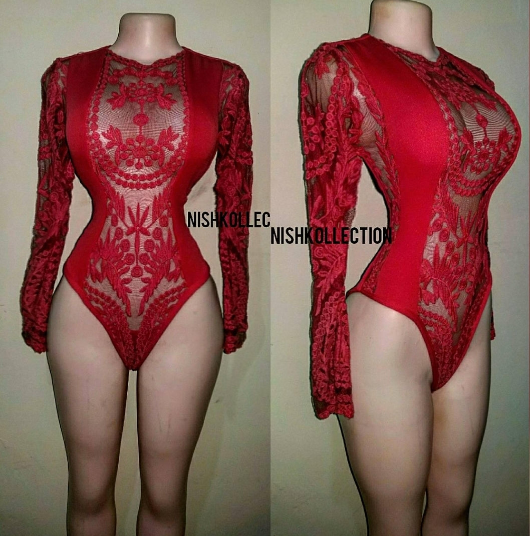 Delilah Embroidery Swimsuit